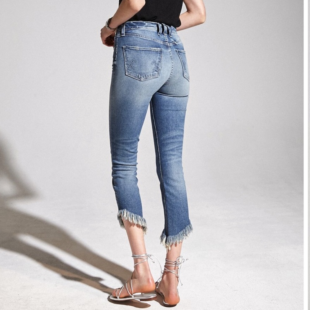 MCGUIRE CROPPED VALLETTA WITH ASYMMETRICAL HEM